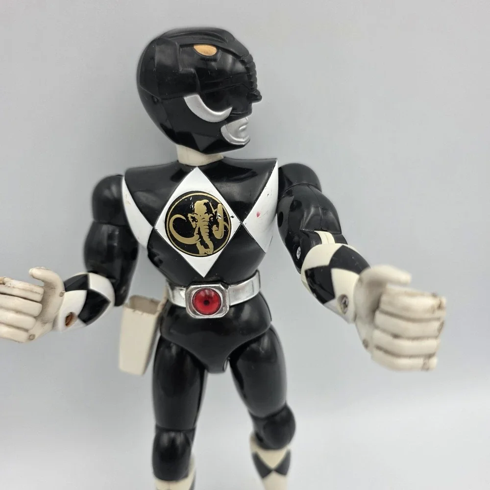 1994 Bandai Mighty Morphin Power Rangers Black Ranger - Picture 2 of 7